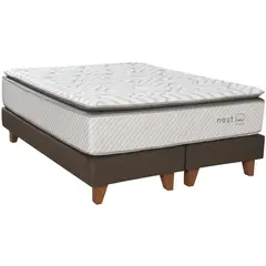ROSEN - Cama Europea 2 plazas Nest Gris