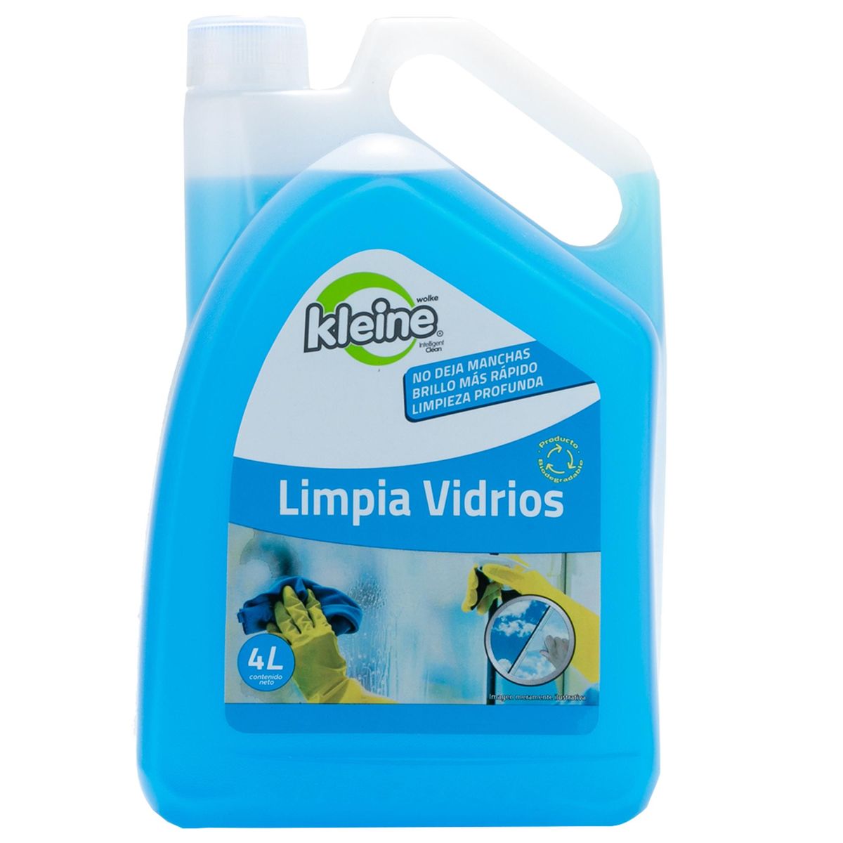 KLEINE WOLKE - Limpiavidrios Multiuso Kleine Wolke 4 Litros Secado Rápido