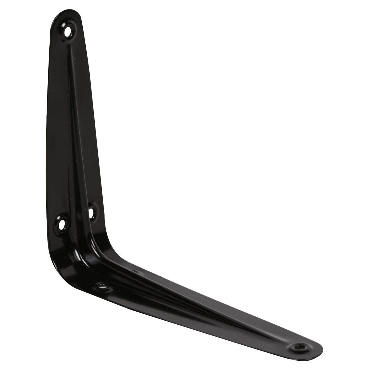 DUCASSE - Soporte escuadra para repisa metal 13x15 cm negro