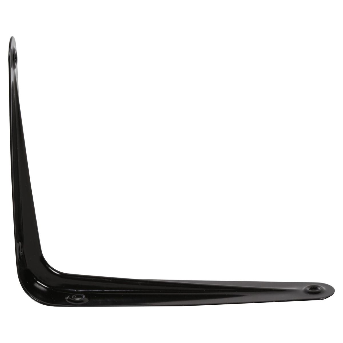 DUCASSE - Soporte escuadra para repisa metal 13x15 cm negro