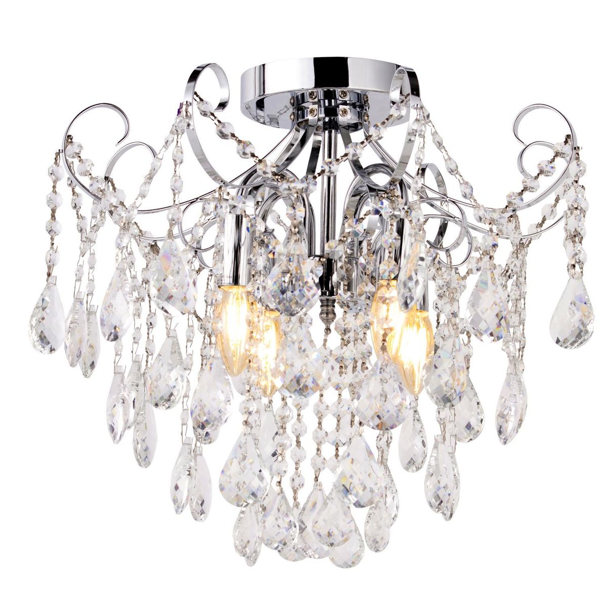 JUST HOME COLLECTION - Lámpara Colgante Alaran Acero