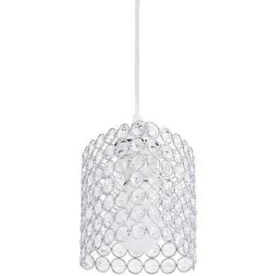 Lmpara de colgar Vidrio y metal Ovar Transparente