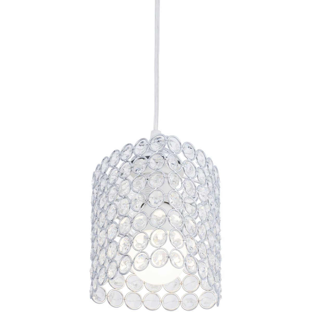 JUST HOME COLLECTION - Lámpara Colgante Ovar Acero