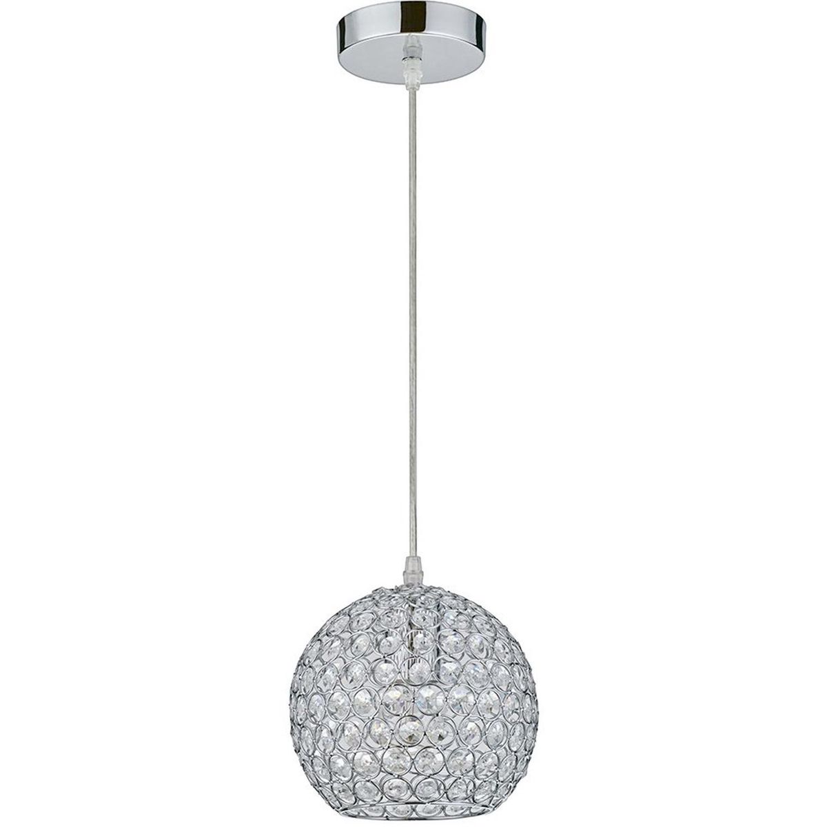 JUST HOME COLLECTION - Lámpara Colgante Almada Acero