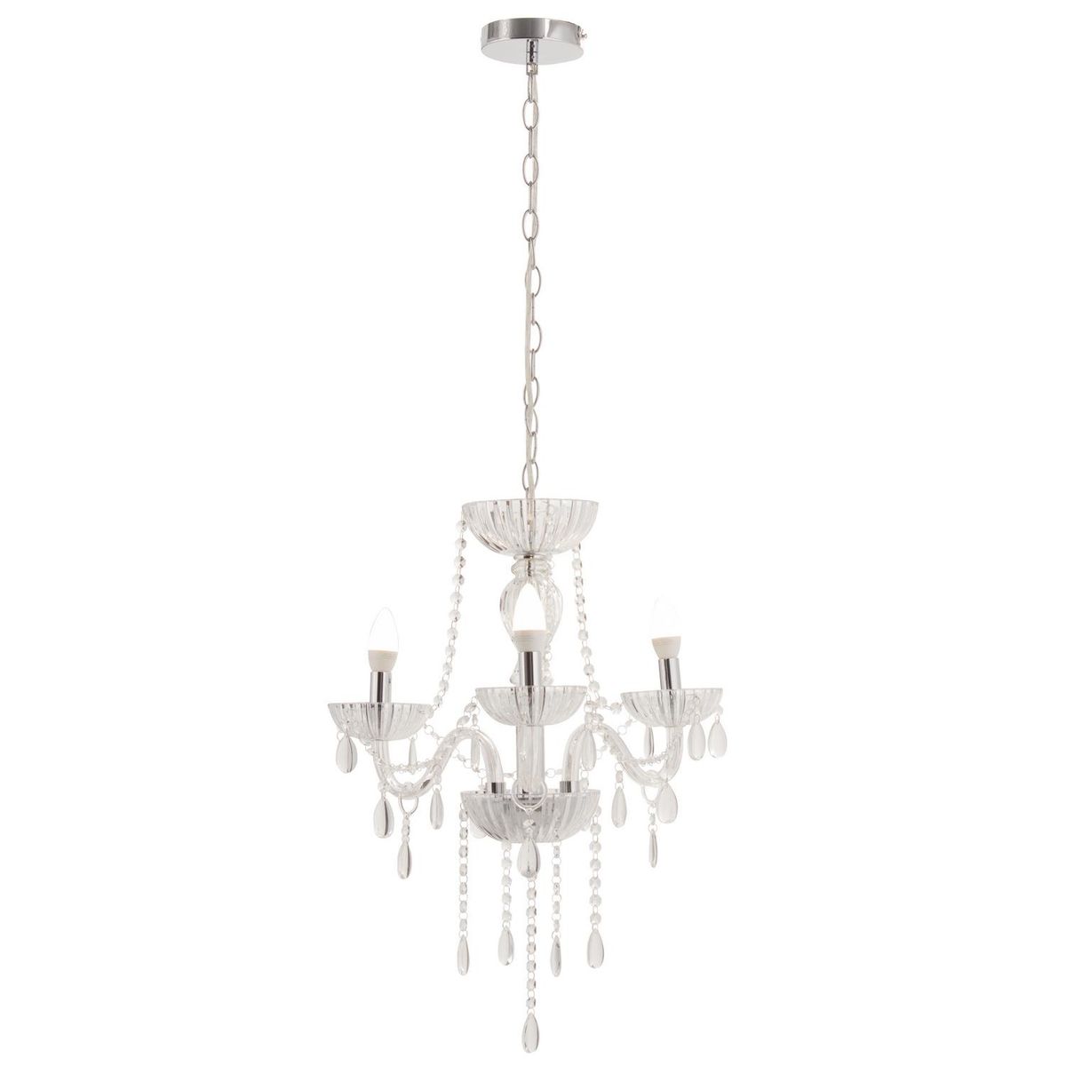 JUST HOME COLLECTION - Lámpara Colgante Auriga Acero Gris