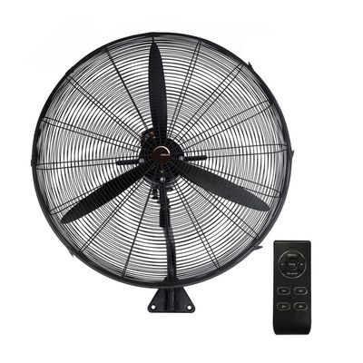 Imagen 2 del producto Ventilador de pedestal mural industrial 26"" negro