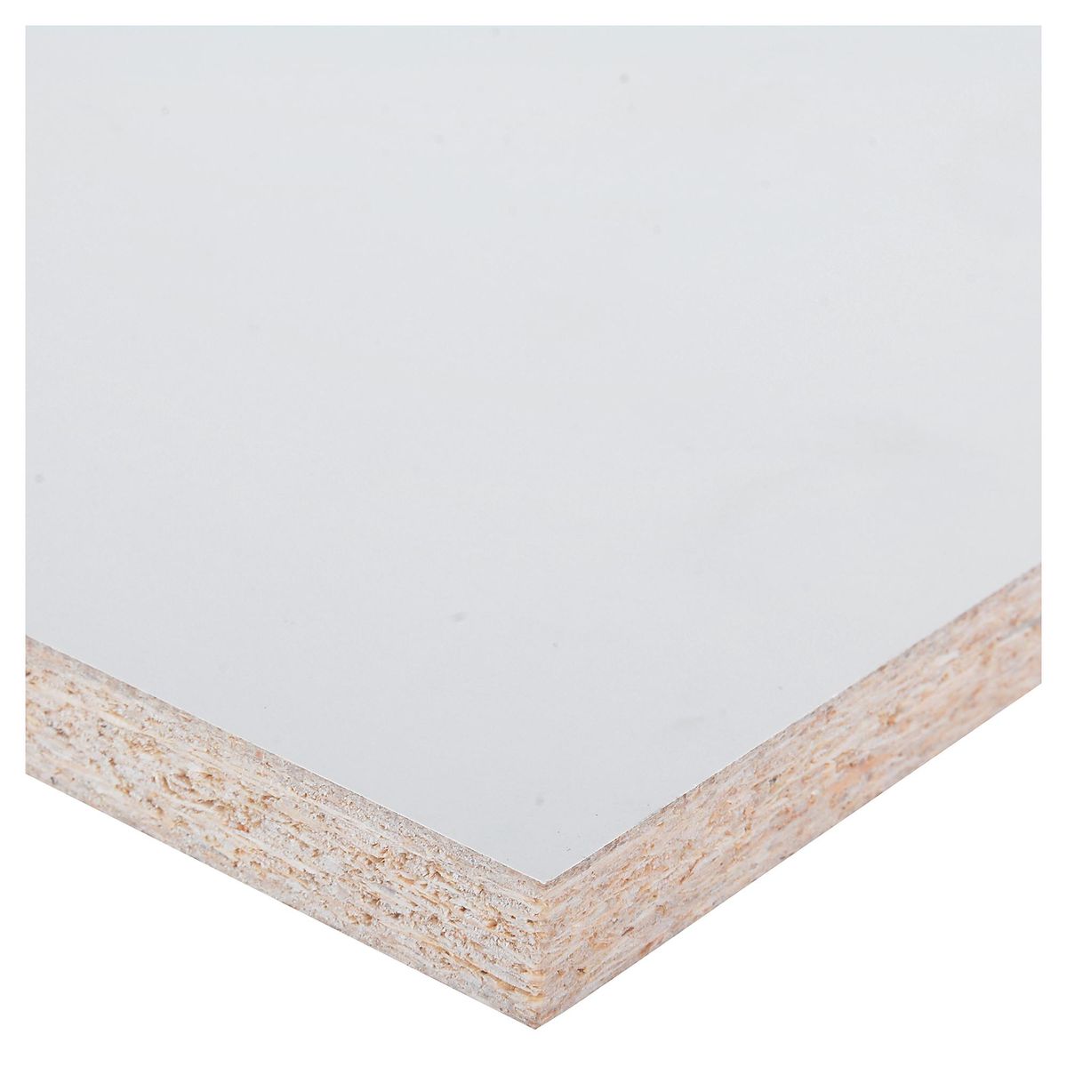 MASISA - Repisa Melamina Blanco 15 mm 20x60 cm