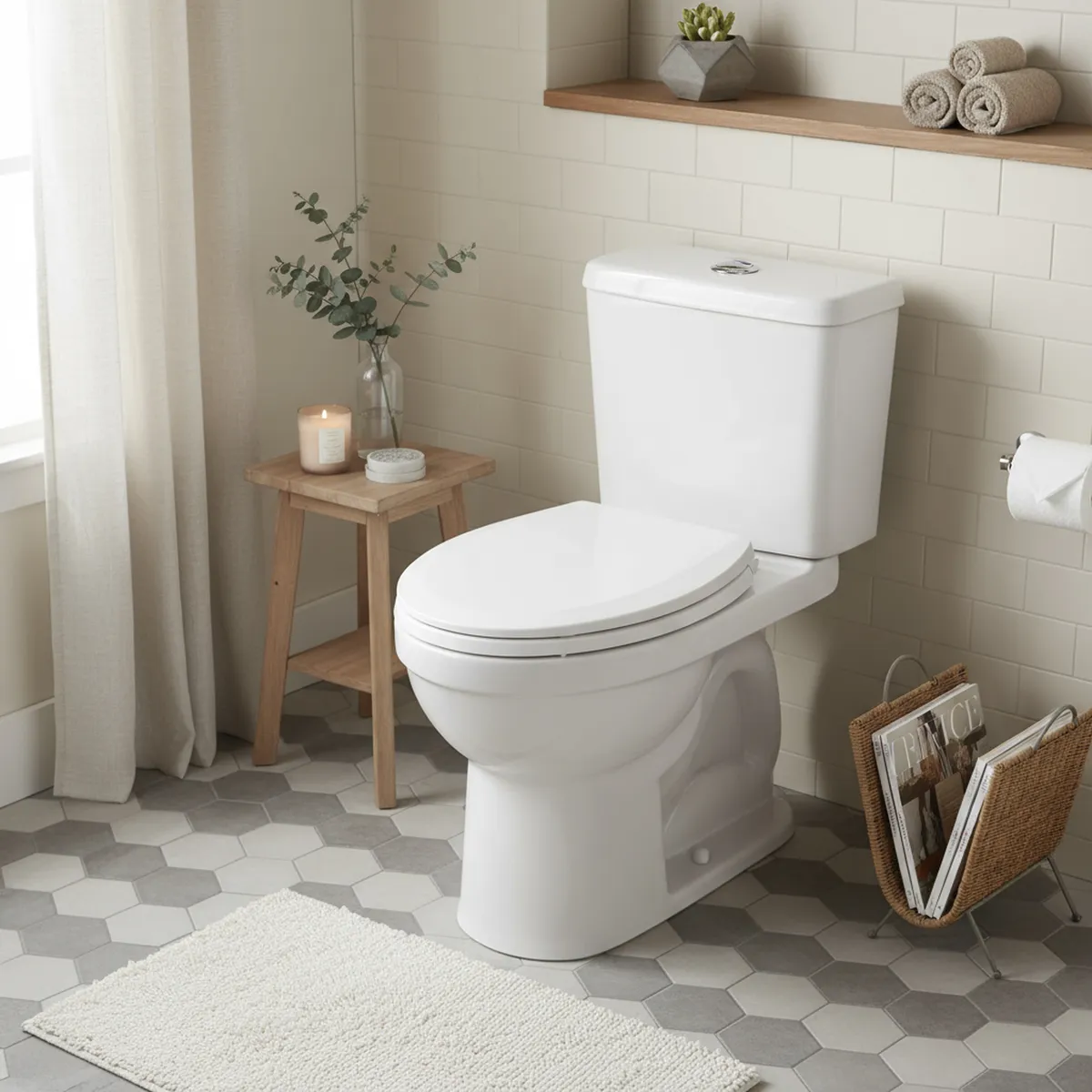 CORONA - Botón Doble Descarga Redondo