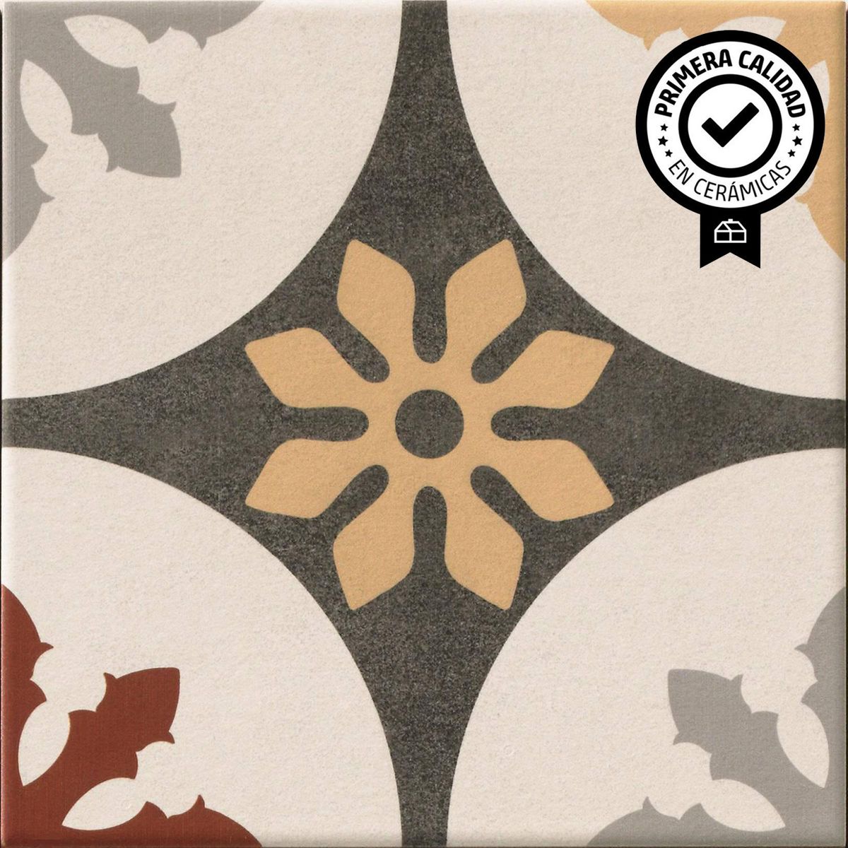 ANTIK - Cerámica 20x20 cm Centro Praga Multicolor 1 m2