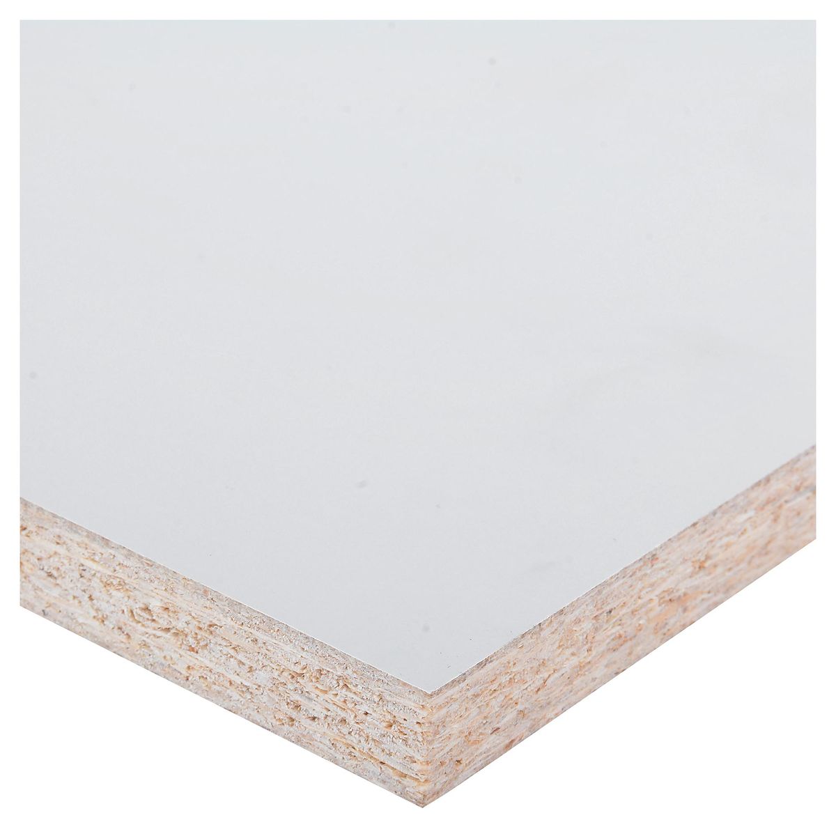 MASISA - Repisa Melamina Blanco 15 mm 20x80 cm