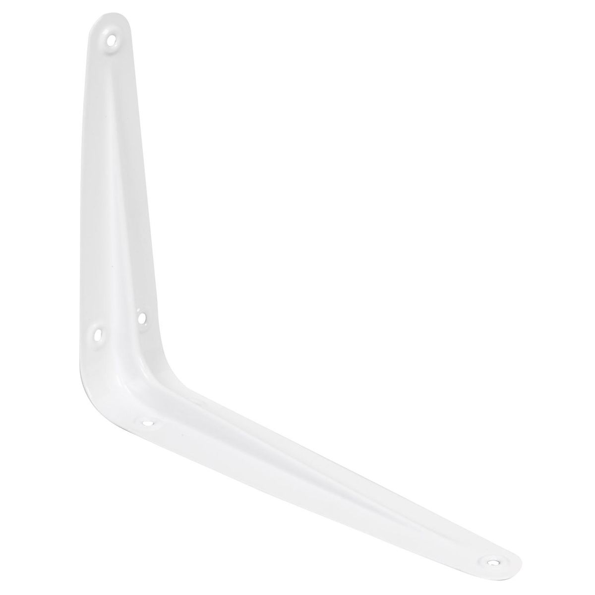 DUCASSE - Soporte escuadra para repisa metal 15x20 cm blanco