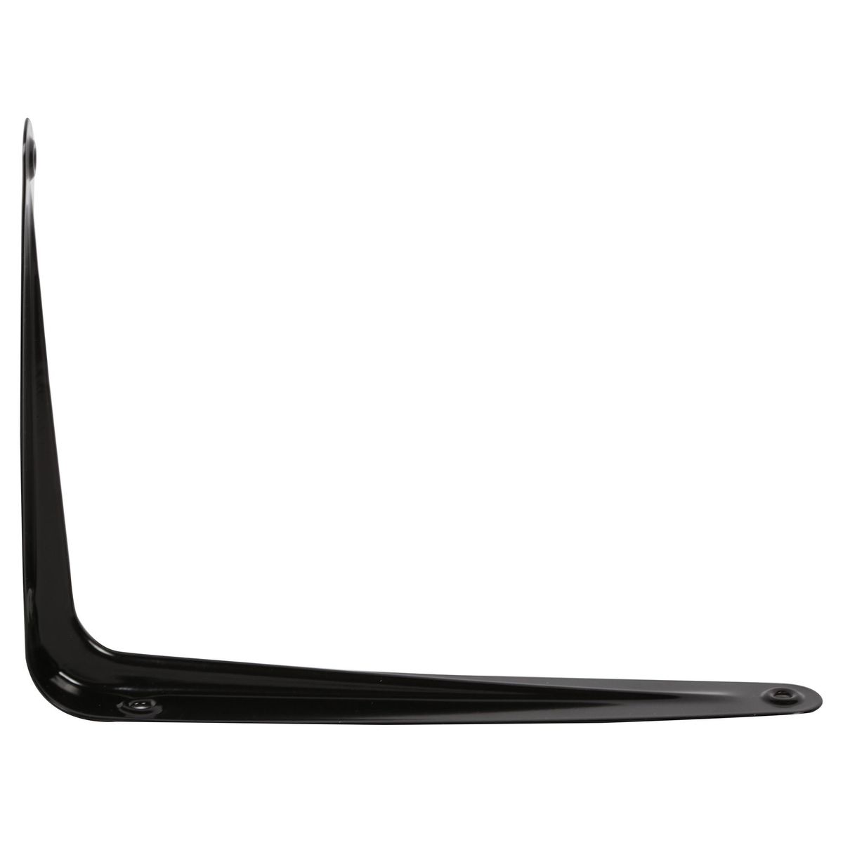 DUCASSE - Soporte escuadra para repisa metal 15x20 cm negro