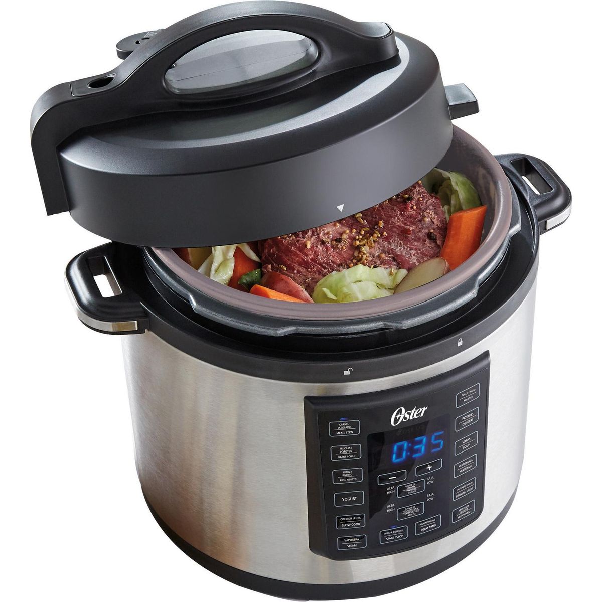 OSTER - Multi-Olla Rápida 5,7 litros y 12 funciones