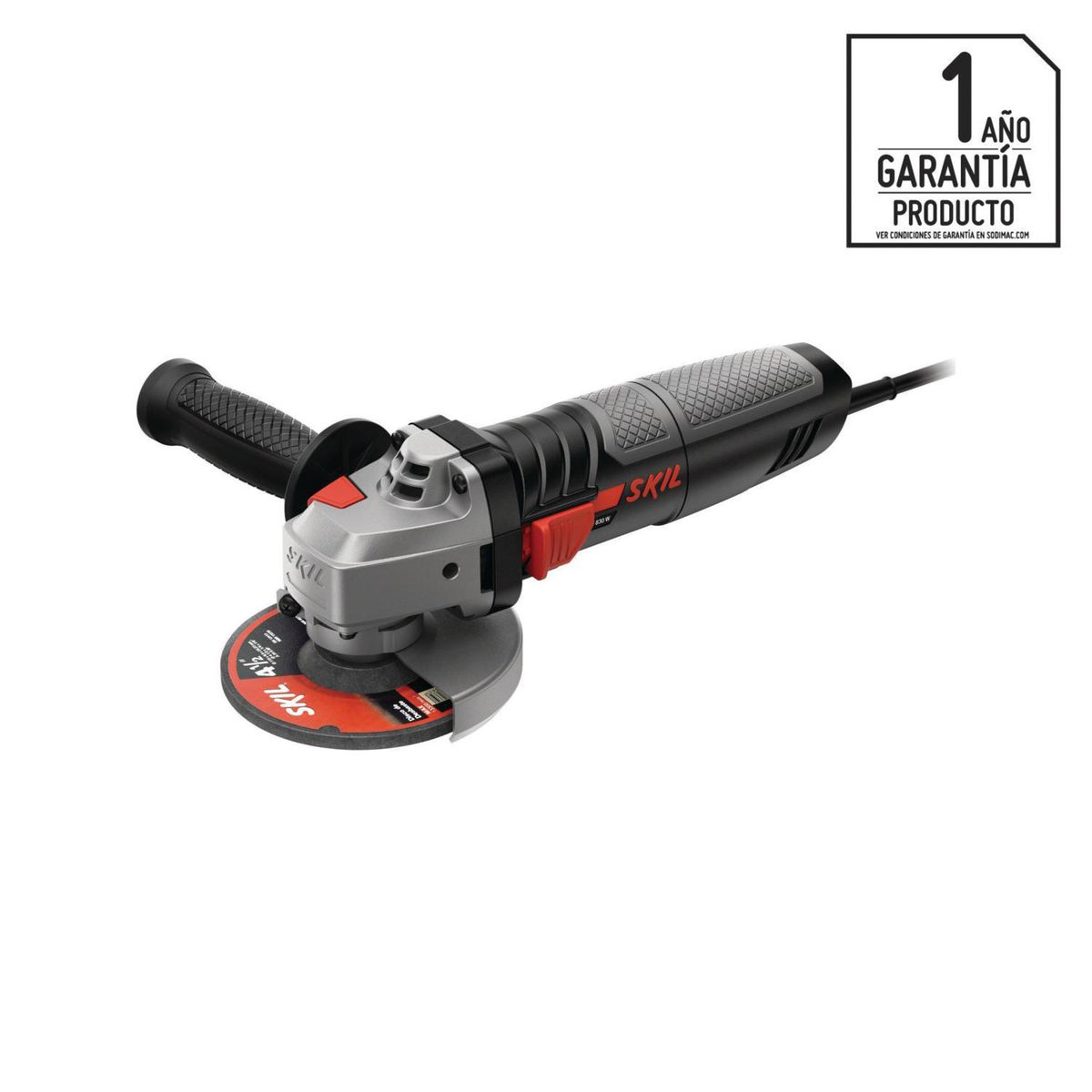 SKIL - Esmeril angunar eléctrico 830W + 5 discos
