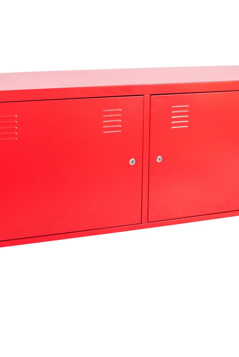MALETEK - TV cabinet 119x63x40 cm Rojo