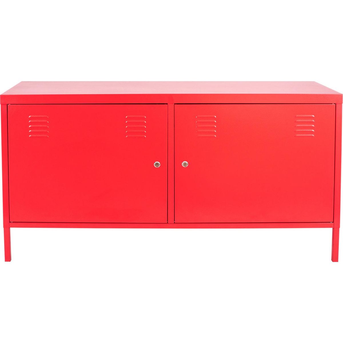 MALETEK - TV cabinet 119x63x40 cm Rojo