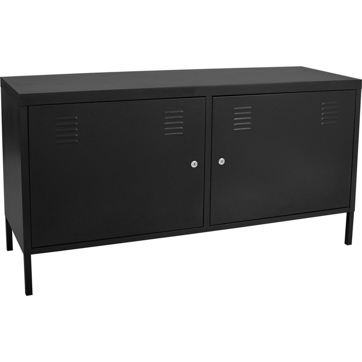 MALETEK - TV cabinet 119x63x40 cm Negro