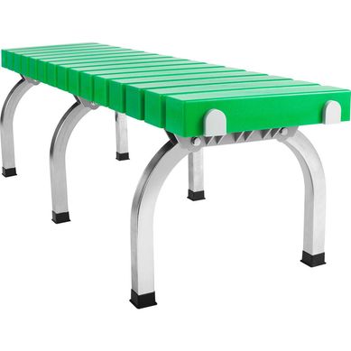Banca plstica 150x45x46 cm Verde