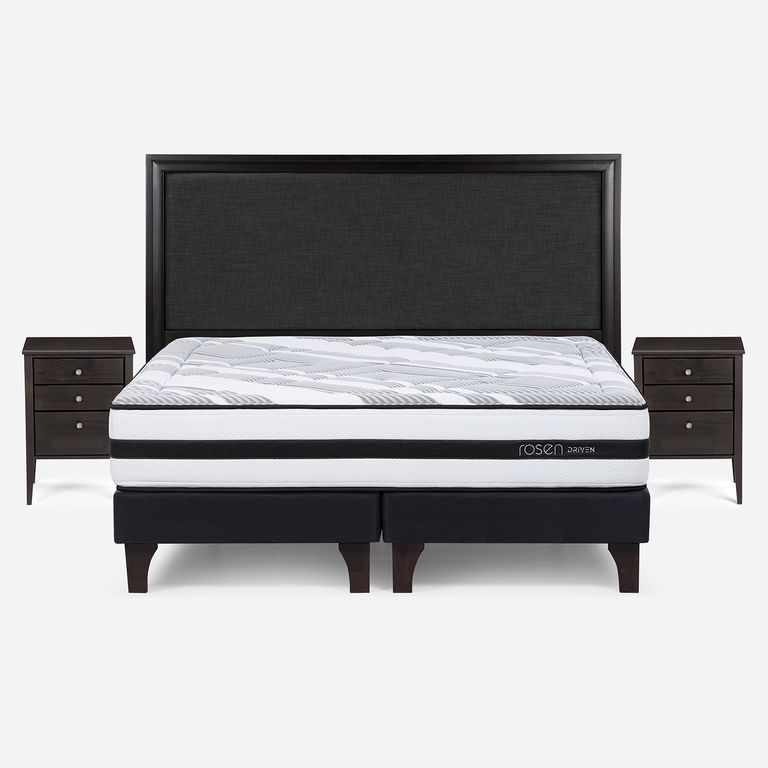 Cama King Europea Driven Negro