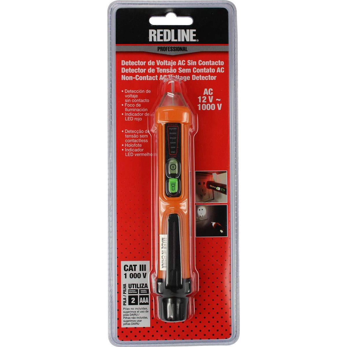 REDLINE - Detector de voltaje