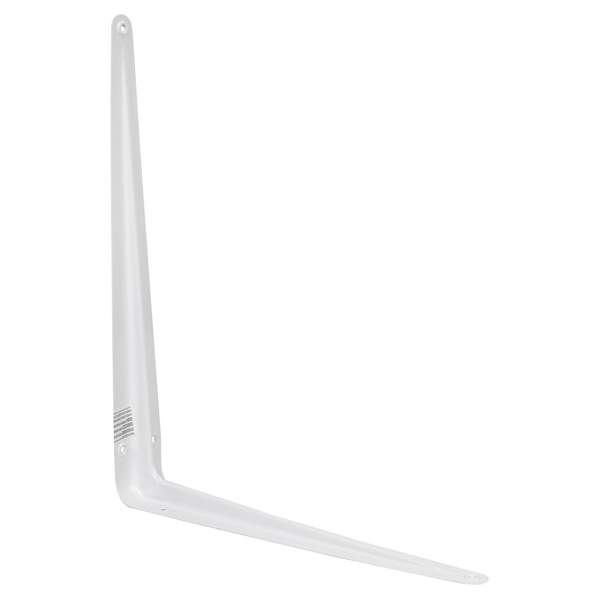 DUCASSE - Soporte escuadra para repisa metal 30x35 cm blanco