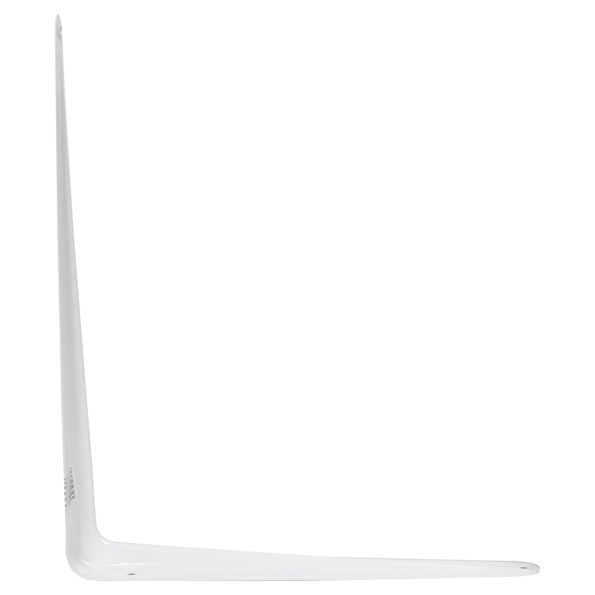 DUCASSE - Soporte escuadra para repisa metal 30x35 cm blanco