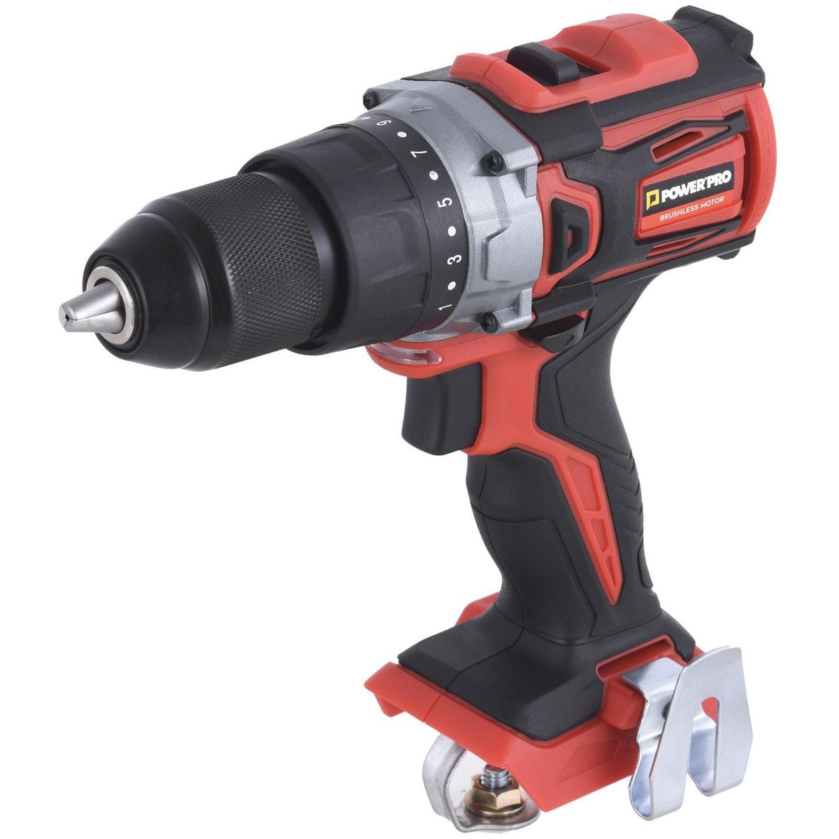 POWER PRO - Taladro Inalámbrico Percutor 13 mm 18 V sin Batería