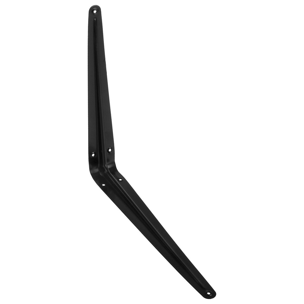 DUCASSE - Soporte escuadra para repisa metal 30x35 cm negro