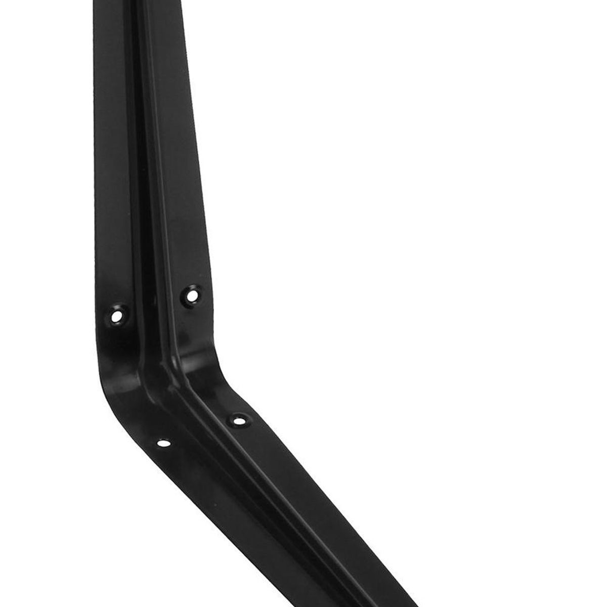 DUCASSE - Soporte escuadra para repisa metal 30x35 cm negro