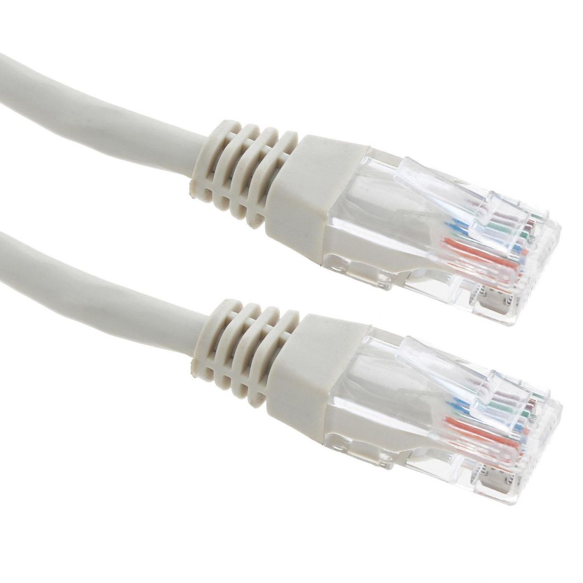 Cable de red 30 metros gris 24 AWG categoría 5E., marca INTROTECH - Foto 2