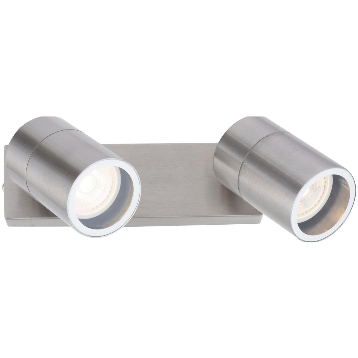 BP ILUMINACION - Barra Led 2 Luces Metal Gris