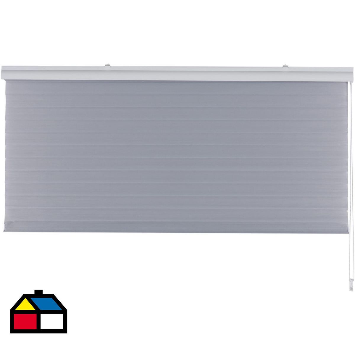 JUST HOME COLLECTION - Cortina roller Shangri 160x165 cm gris