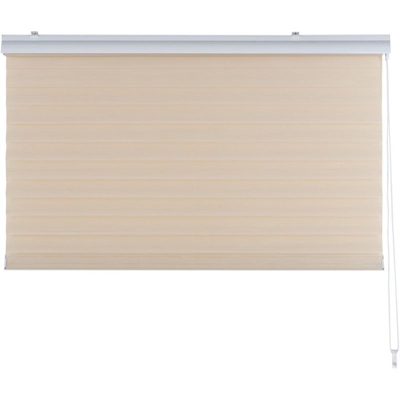 JUST HOME COLLECTION - Cortina enrollable Shangri 120x165 cm beige