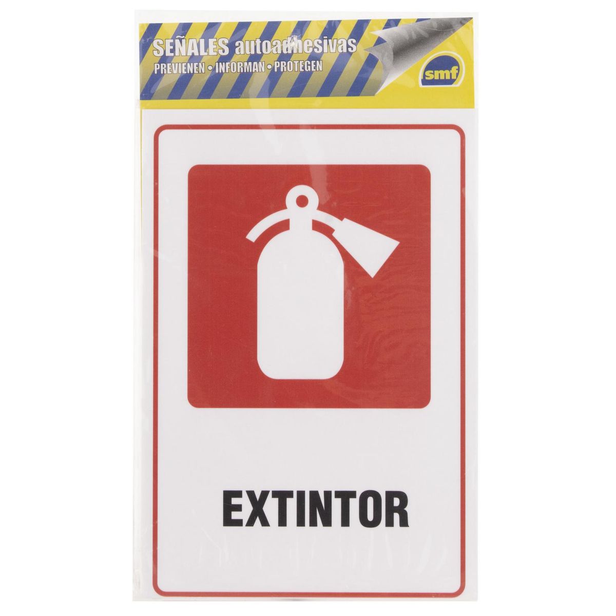 SMF - Señalética Extintor Rojo/blanco