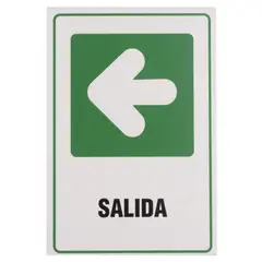 SMF - Señalética Salida Izquierda