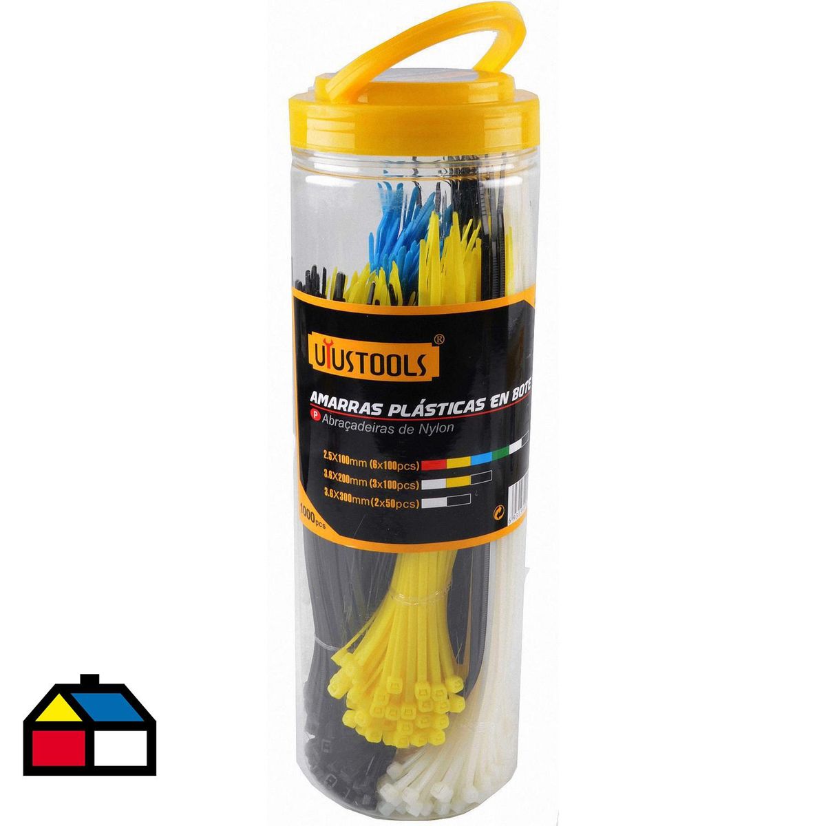 GRUPO UYUSA UYUSTOOLS - Amarra cables colores