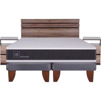 Cama Europea New Ortopedic King + Muebles