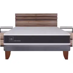 CIC - Cama Europea New Ortopedic 2 plazas BN + muebles