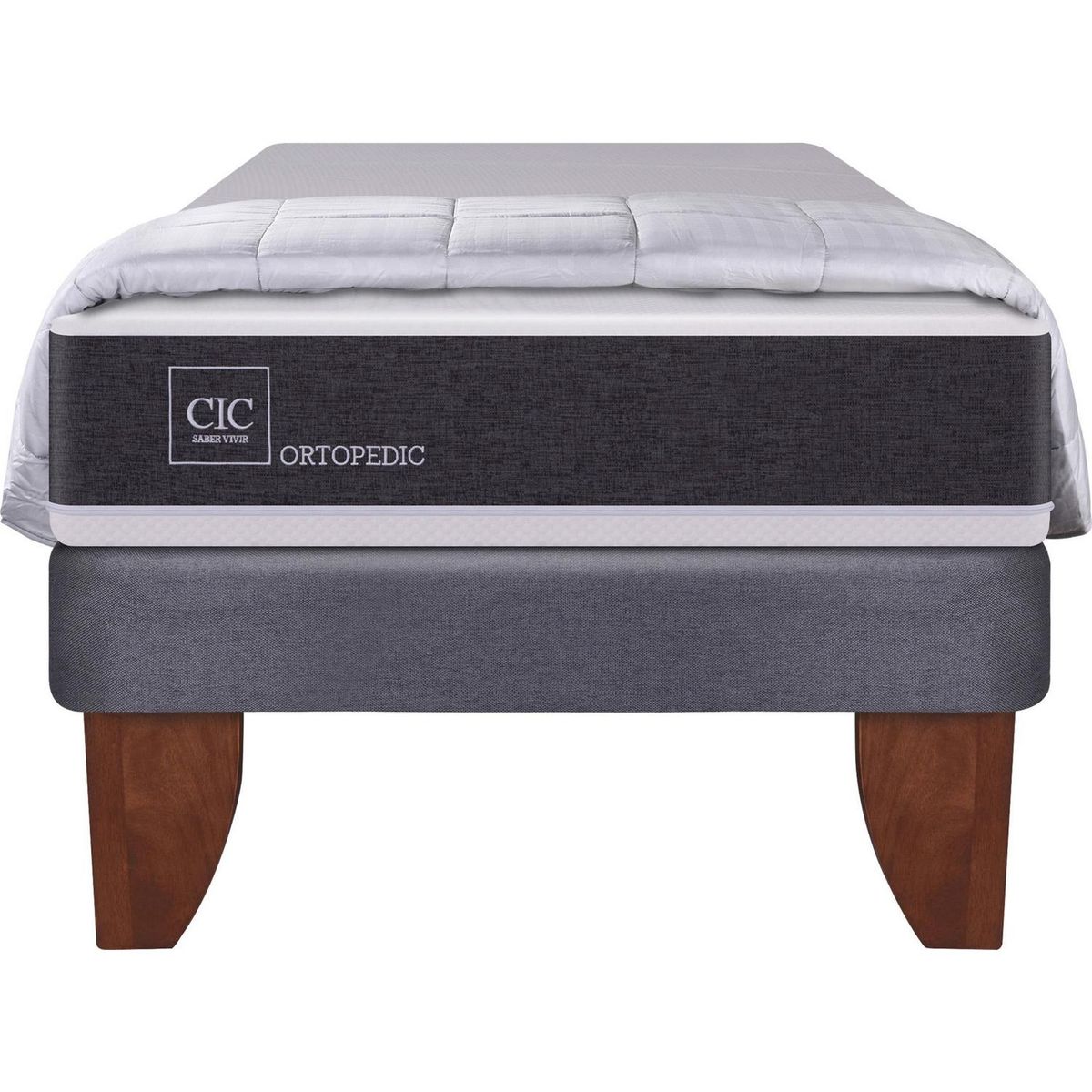 CIC - Cama Europea New Ortopedic 1.5 plazas + plumón