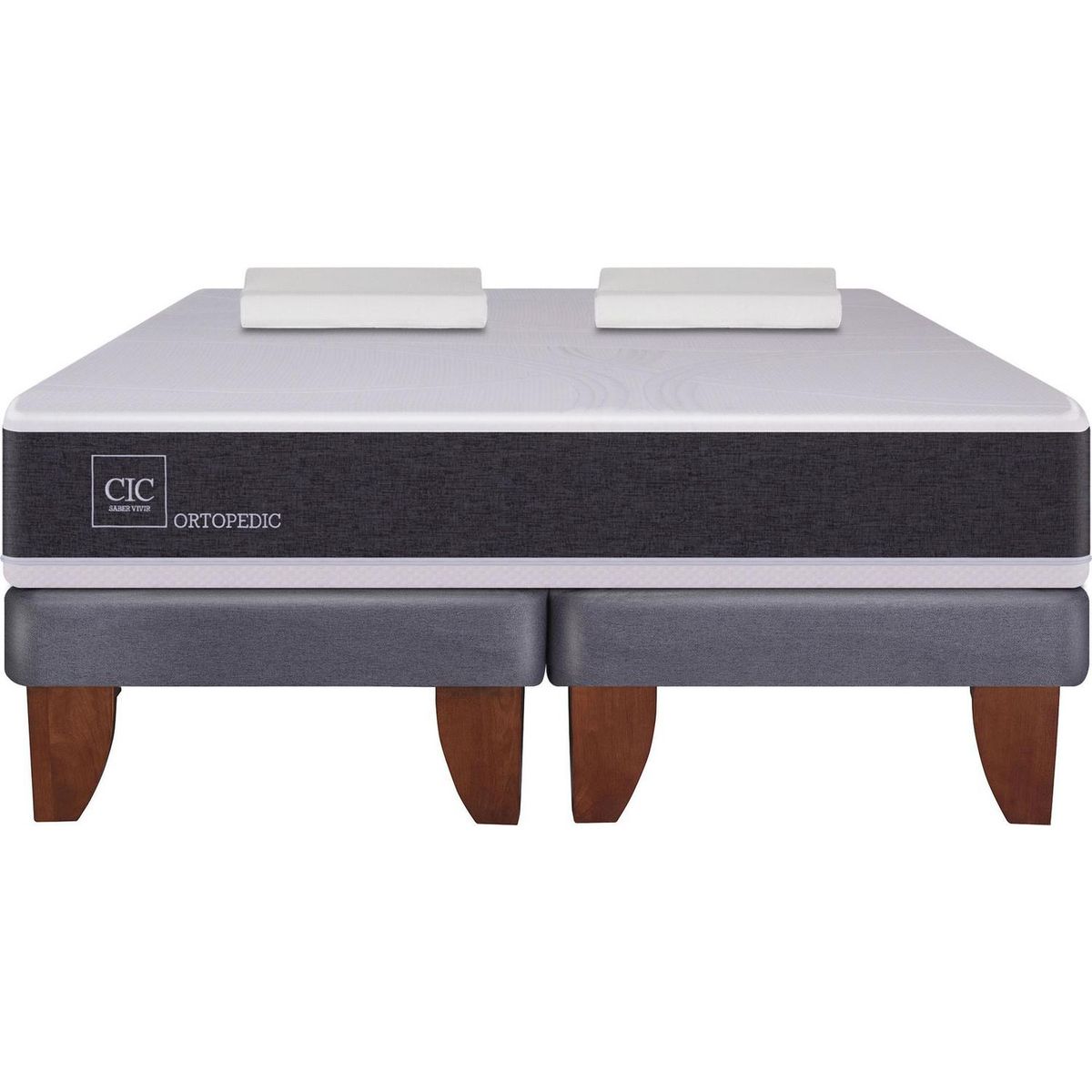 CIC - Cama Europea New Ortopedic 2 plazas BD + almohada