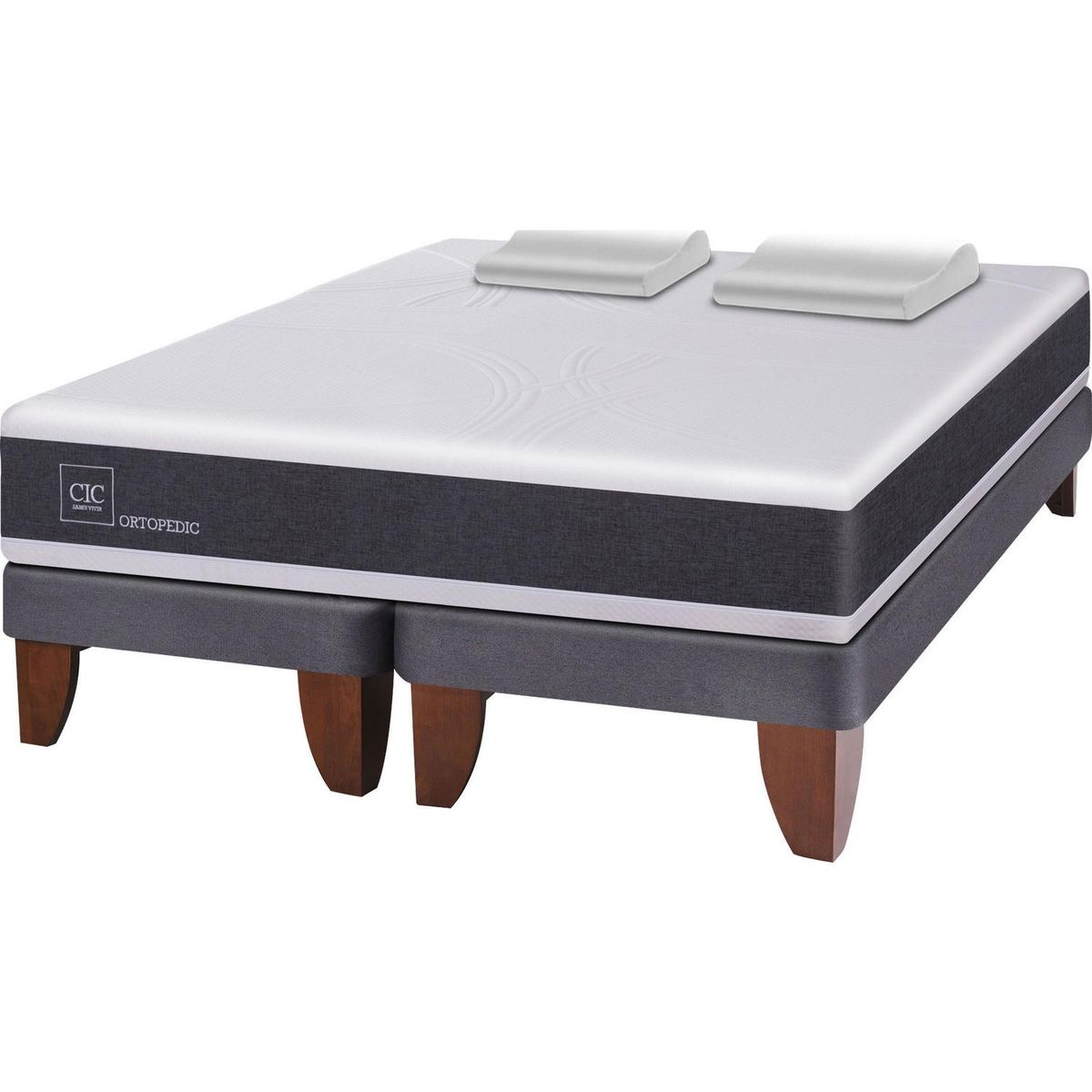 CIC - Cama Europea New Ortopedic 2 plazas BD + almohada