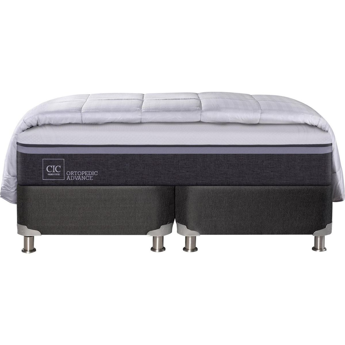 CIC - Box Spring Ortopedic Advance 2 plazas BD + plumón