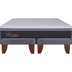CIC - Cama Europea New Ortopedic Advance Super king gris