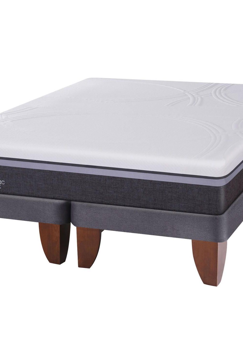 CIC - Cama Super King Europea New Ortopedic Advance Gris