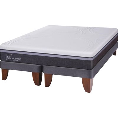 Imagen 2 del producto Cama Super king Europea New Ortopedic Advance Gris