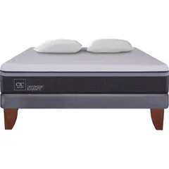 CIC - Cama Europea Ortopedic Advance 2 plazas BN + 2 almohadas