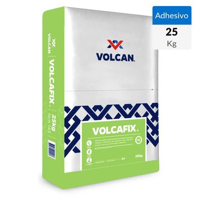 Adhesivo especial para pegado de paneles Volcapol. Volcafix polvo 25kg