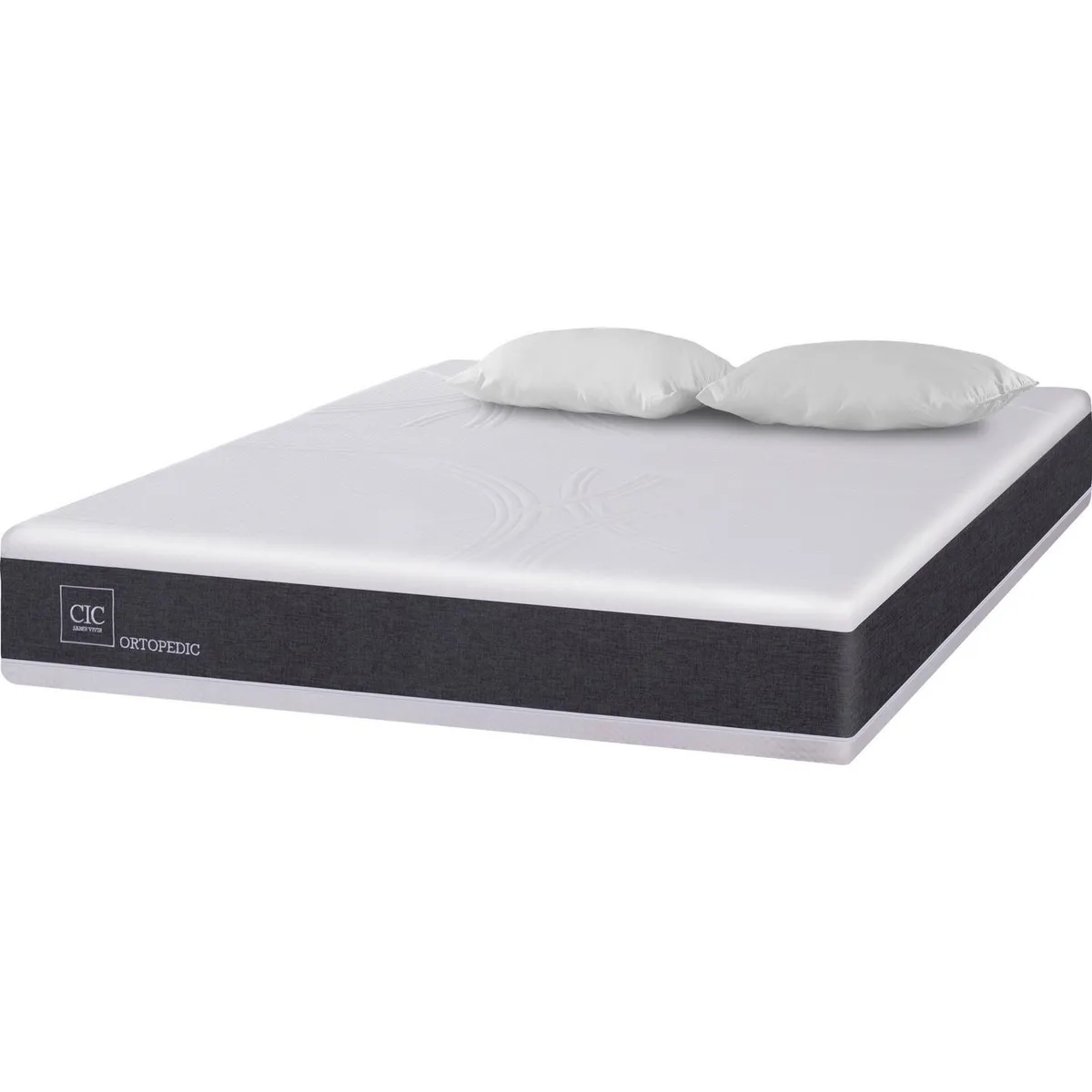 CIC - Colchon Ortopedic King 2 Mts +2 Almohadas