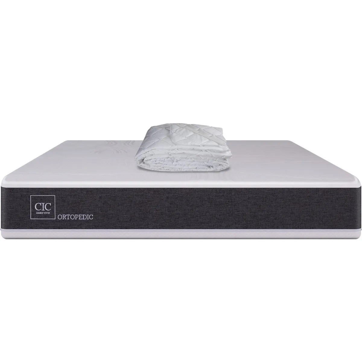 CIC - Colchon Ortopedic 2 Plazas 2 Mts + Cubrecolchon