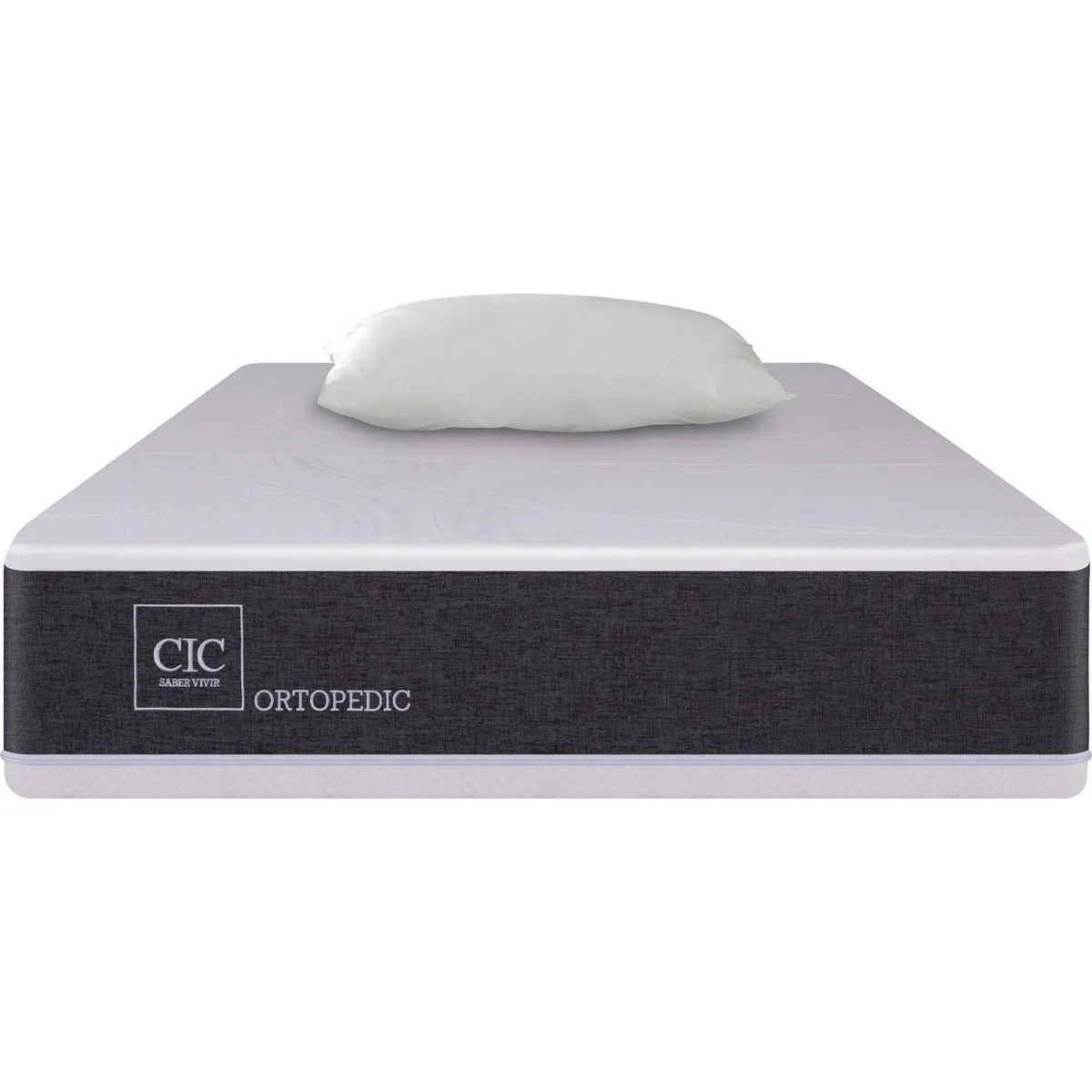 CIC - Colchon Ortopedic 1 Plaza + Almohada